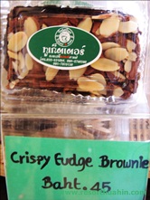 crispy fudge brownnie